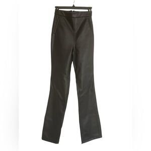 Mistress Rocks Black High-Waisted Faux leather Pants Size XS